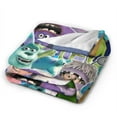 thumbnail image 3 of Monsters Inc Ultra-Soft Micro Fleece Blanket Cozy Blanket Thick Warm Plush Throw Blanket Sofa Cushion 40"X30", 3 of 7