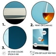thumbnail image 3 of Designart "Captivating Aperitifs I" Wine Floater Framed Wall Art Prints, 3 of 5