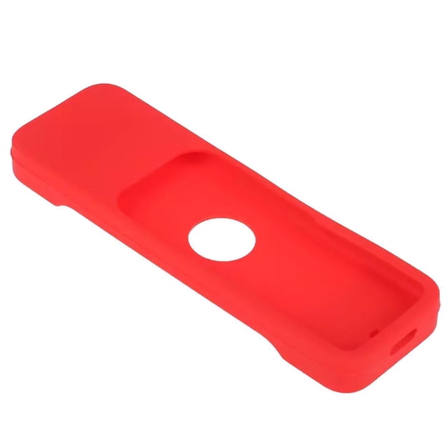 Funda Compatible con Control Apple Tv 4 Y 5 Rojo Genérica Case Protector Silicon Control Remoto Apple Tv 4 Y