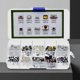 thumbnail image 1 of 250 unids/caja 10 tipos de kit de microinterruptor táctil interruptor de botón pulsador Atile para tableta Hugtrwg  Para estrenar, 1 of 9