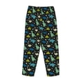 thumbnail image 5 of Naloa Dinosaur Print Women’s Ultra-Soft Comfy Pajama Lounge Pants with Pockets & Drawstring, 5 of 8