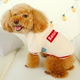 thumbnail image 3 of New Pet Lamb Velvet T-shirt Autumn And Winter Fashion Pet Cat Dog Clothing Dog Apparel Designer Cat Clothes Dog Clothes Small Winter Teacup Chihuahua Clothes Puppy Clothes for Small Dogs Boy Boy, 3 of 3