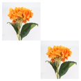 thumbnail image 2 of Injueey Ramo de flores artificiales de seda para decoración del hogar, Hortensia Artificial de imitación, 1 unidad No.01 2piezas Injueey CBP003122, 2 of 5
