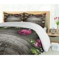 thumbnail image 5 of Ambesonne Christmas Duvet Cover Sets, Rustic Balls Branch, 2-King, Brown Pink, 5 of 7