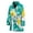 245, variant on Cute Frog Pattern Women Bathrobe One Size Univeral Fits Fashion Lightweight Plush Fleece Long Robe For Women