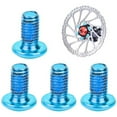 thumbnail image 4 of 1 Box/12PCS Titanium Steel Brake Pad Screws Brake Fixing Screws Durable Screws for Mountain Bike (Blue), 4 of 7