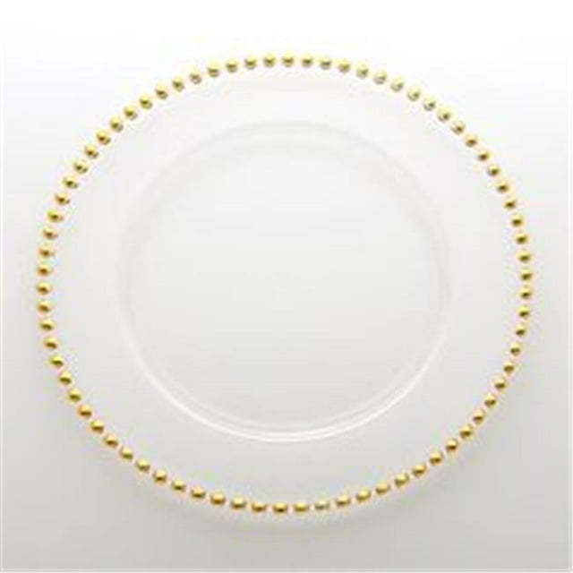 Leeber 31230 Atlas Chargers Plate, Gold - Set of 4