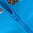 thumbnail image 5 of Odeerbi Baby Boys Girls Coats Outerwear Jackets Children's Leopard-print Jacket Fleece Hooded Zipper Jacket, 5 of 9