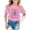 Pink, variant on School Uniform Tshirts Kids School Season Graphic Tee Short Sleeve Round Neck Top Boys Graphic Tees Black 3-4 Years