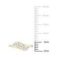 thumbnail image 2 of Everly Women's Cultured Pearl and Diamond 10k Yellow Gold Ring, 2 of 7