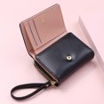 thumbnail image 4 of TureClos Women Trifold Wallet Cute Luxury Female Multi-slots Wallets Portable Leather Coin Change Money Purse Gifts Card Holder Black, 4 of 8