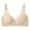 Beige, variant on Elainilye Fashion Womens Bras Gathered Support Bra Wirefree Seamless Bra With Detachable Shoulder Straps Daily Bra,Green