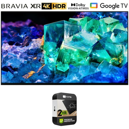 Sony XR55A95K 55" BRAVIA XR A95K 4K HDR OLED Televisions with Smart TV 2022, Bundle with Premium
