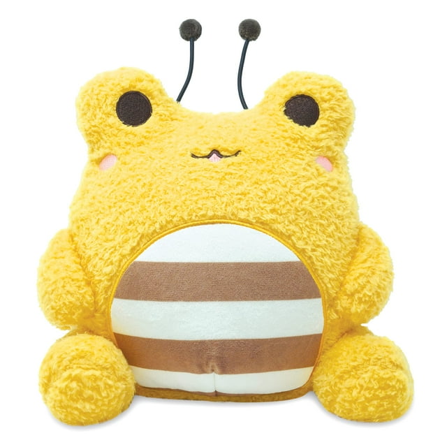 Cuddle Barn Plushgoals - Bumble Wawa Super Suave Lindo Kawaii Froggie Vestido Como Abeja Coleccionable Peluche Animal Peluche 9 Pulgadas