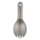 thumbnail image 3 of Lixada Mango Corto Titanium Spork Ultraligero Niños Baby Spork Acampar al aire libre Picnic Cubiertos Lixada Cuchara-tenedor, 3 of 7