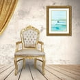thumbnail image 3 of Popp, Grace 25x32 Gold Ornate Wood Framed with Double Matting Museum Art Print Titled - Seafarers Layers II, 3 of 4
