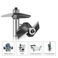thumbnail image 3 of 15 Degree Chamfer Edge Forming Router Bit 12mm 1/2inch Shank Bevel Flush Trim Bit Woodworking Milling Cutter Bits , High Precision, 3 of 5