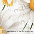 thumbnail image 3 of Little Daisy Waterproof Printed Bathroom Curtain Set with Hooks - Shower Curtain Sets for Bathroom Decoration, 3 of 6