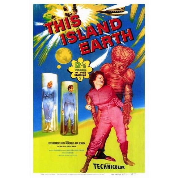 Pop Culture Graphics  This Island Earth Movie Poster Print - 27 x 40