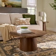 thumbnail image 2 of Better Homes & Gardens Ashby Pedestal End Table, Walnut Finish, 2 of 8