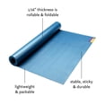 thumbnail image 4 of Hugger Mugger - Tapas Travel 68 inch Yoga Mat (BLUE), 4 of 4