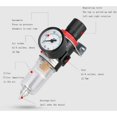 thumbnail image 5 of Moisture Separator For Air Compressors, Pressure Regulator Maintains Stable Air Flow, Oil Water Separators Enhance Air Quality, Suitable For Pneumatic Tools And Gas Connections,, 5 of 5