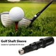 thumbnail image 2 of Golf Club Shaft Sleeve, Aluminum Alloy Golf Shaft Adapter Replacement Accessory for M3 M4 Driver, 2 of 8