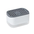 thumbnail image 1 of Dish Soap Dispenser with Sponge Holder - 2 in 1 Kitchen Detergent Dispenser, Hand Detergent Pump for Kitchen, 1 of 5