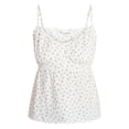 thumbnail image 5 of No Boundaries Button Front Babydoll Cami, Women’s XXS-XXL, 5 of 5