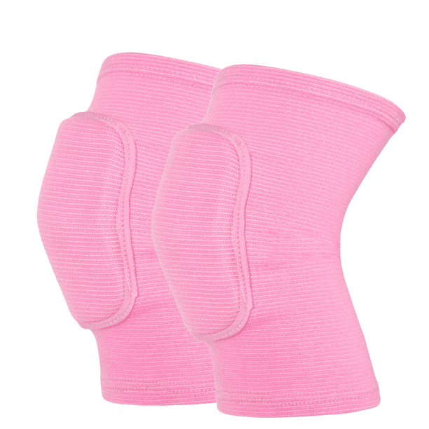 Zhuge Rodillera deportiva ergonómica - protección infantil elástica, Código s, rosa, 1 par