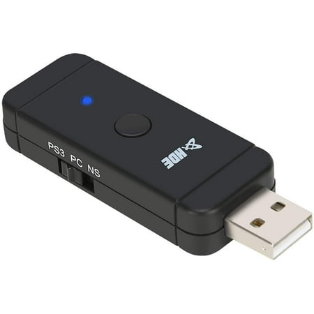 Xbox 360 For Pc HDE Controller Adapter for Nintendo Switch Wireless Wired Dongle for Xbox One PS4 Xbox 360 and USB PC Controllers Bluetooth and USB Gaming Dongle ()