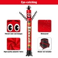 thumbnail image 3 of Wheels Inflatable Tube Man Wacky Wavy Dancing Guy for Outdoor Decoration Advertising Business Promotion (Blower Not Included), 3 of 8