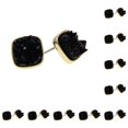 thumbnail image 2 of Guardurnaity Pendientes elegantes de moda, accesorios decorativos, pendientes de tuerca brillantes para chicas jóvenes, adorno de vestir para Tipo 2 10piezas, 2 of 6