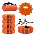 thumbnail image 1 of High Visibility LED Emergency Warning Strobe Light Kit with Rechargeable Battery for Vehicle Roadside Hazard Signaling, 1 of 9