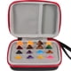 thumbnail image 5 of 1 conjunto de selecciones de guitarra con estuche de almacenamiento con estuche de soporte de guitarra práctica, 5 of 6