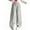Grey, variant on RUTAYY Toddler Girls Fashion Cute Personality Plush Lined Pants Elastic Waist Wide Leg Jeans Casual Demin Pants With Pockets Trouser Trendy Pants