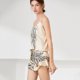 thumbnail image 4 of Gibobby Pijama algodón mujer Camisón para mujer, lencería de satén, lencería Sexy, camisón, conjuntos de dormir, ropa de dormir Sexy, conjuntos de pijama(Negro,CH), 4 of 5