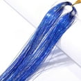thumbnail image 4 of Extensión Kit De Oropel De Extensión De Cabello De 47 Pulgadas Con Herramienta 12 Colores Mezclados Kit De Oropel De Extensión De Cabello De 2400 Hebras Extensiones De Cabello, 4 of 7
