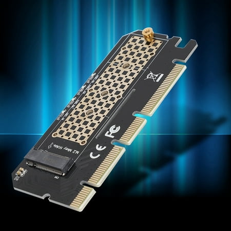 SSD Adapter Board, SSD Riser Card PCIE X16 PCB Material M.2 To PCI-E 4X ...