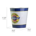 thumbnail image 7 of American Art Decor Licensed Genuine Chevy Parts Small Decorative Metal Trash Can Garbage Bin Waste Basket - 11.25" x 10.5", 7 of 7