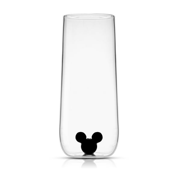 Disney Mickey & Minnie 3D Icon Tall Glasses, Set of 2, 13.5-ounce
