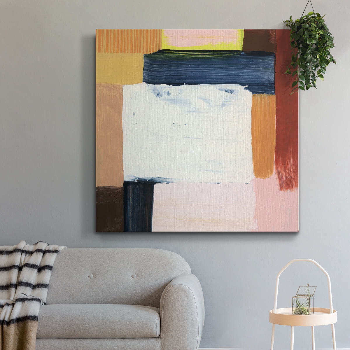 Wexford Home Custom Coalescence-Premium Gallery Wrapped Canvas, 40" x 40" - Ready to Hang