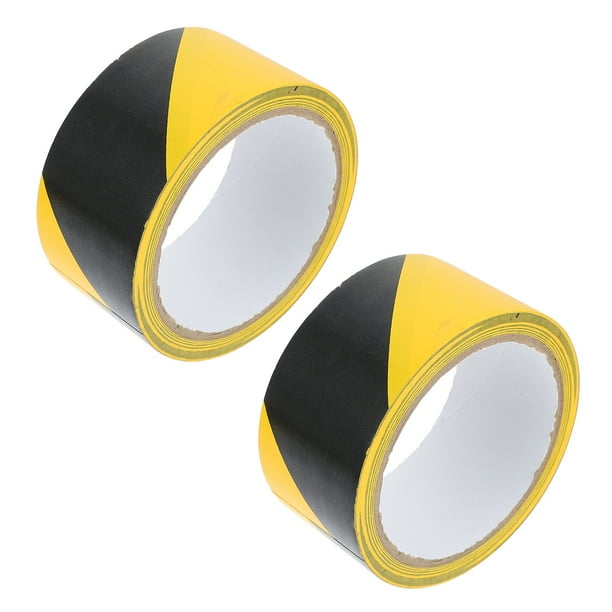 OUNONA Tape Marking Warning Striped Floor Safety Hazard Traffic Floors