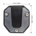thumbnail image 2 of unbranded 1Pcs Motorcycle Kickstand Pad 2.28X2.08X0.51in for Anti-slip and Stable Support, 2 of 6