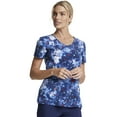 thumbnail image 4 of Dickies EDS Scrubs Top For Women V-Neck Print DK852, XS, Americana Stars, 4 of 6