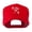 Red, variant on Ace of Death Vietnam War Emblem Embroidered Cap - Black OSFM