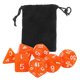 thumbnail image 1 of 7pcs Polyhedral Dice Acrylic Mini Polyhedral Dice Set For Board Game, 1 of 5