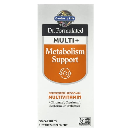Garden of Life Dr. Formulated Multi , Metabolism Support, 30 Capsules