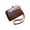 Coffee, variant on Ladies' Coin Purse with Snap Closure Zipper Pouch Bag
