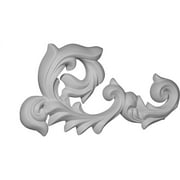 Ekena Millwork 11 3/4"W x 6 3/8"H x 1"P Dijon Onlay, Left